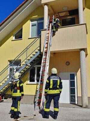 Prakticne vaje operativni gasilec GZ Ribnica 2021 13 1