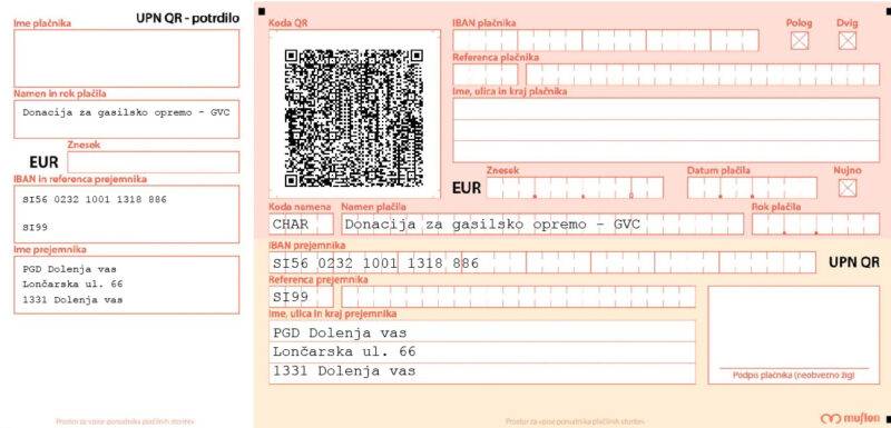 Prošnja za donacijo PGD Dolenja vas 2 QR poloznica Donacija PGD Dolenja vas 01 01