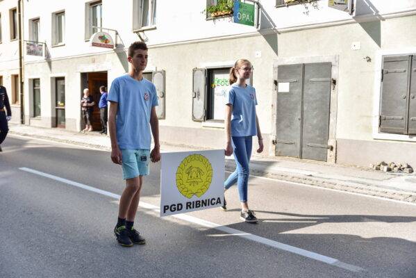 Parada ob prevzemu TRV 2D PGD Ribnica 10