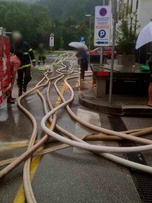 Pomoc pri sanaciji poplav GZ Ribnica 5.8.2023 2