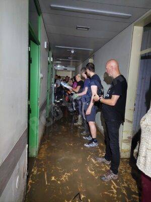 Pomoč pri sanaciji poplav - GZ Ribnica 6.8.2023 - Foto: PGD Ribnica