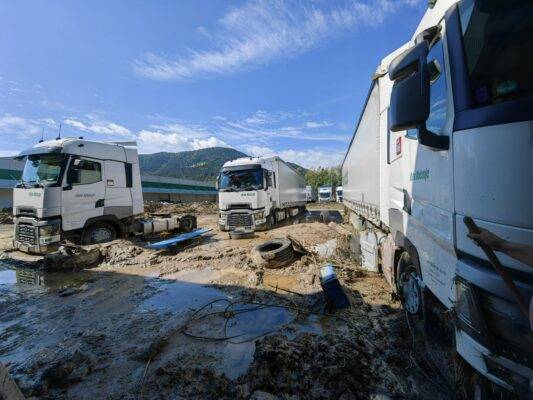 Pomoč pri sanaciji poplav - GZ Ribnica 8.8.2023 - Foto: PGD Nemška vas