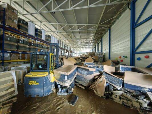 Pomoč pri sanaciji poplav - GZ Ribnica 8.8.2023 - Foto: PGD Nemška vas