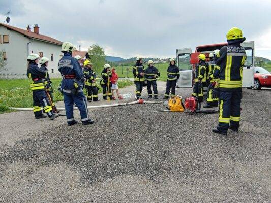 Tecaj za operativnega gasilca 2023 GZ Ribnica 15