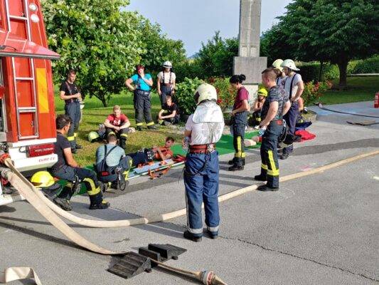 Tecaj za operativnega gasilca 2023 GZ Ribnica 24