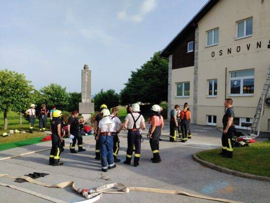 Tecaj za operativnega gasilca 2023 GZ Ribnica 29