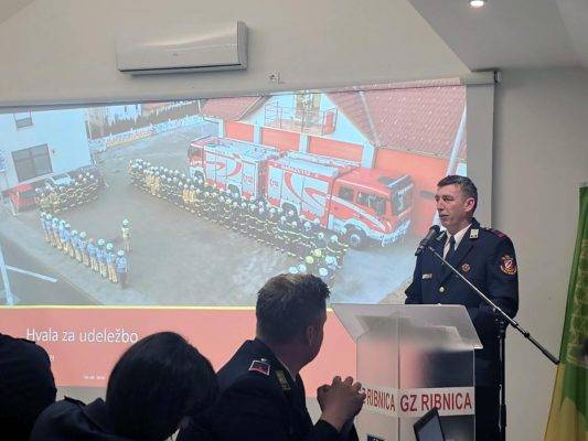 69. skupscina GZ Ribnica 2024 Zakljucni pozdrav predsednika PGD Velike Poljane