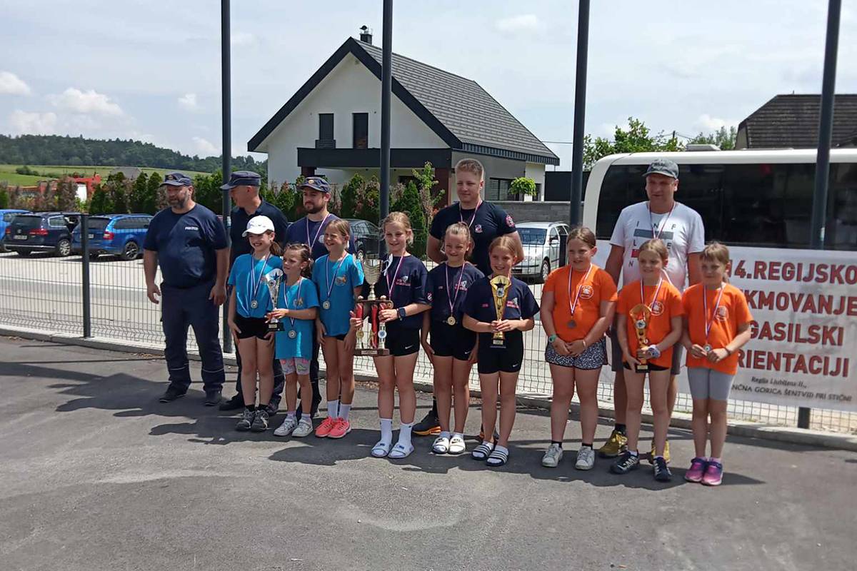 Tekmovanje v orientacije Regija Ljubljana 2 GZ Ribnica 1