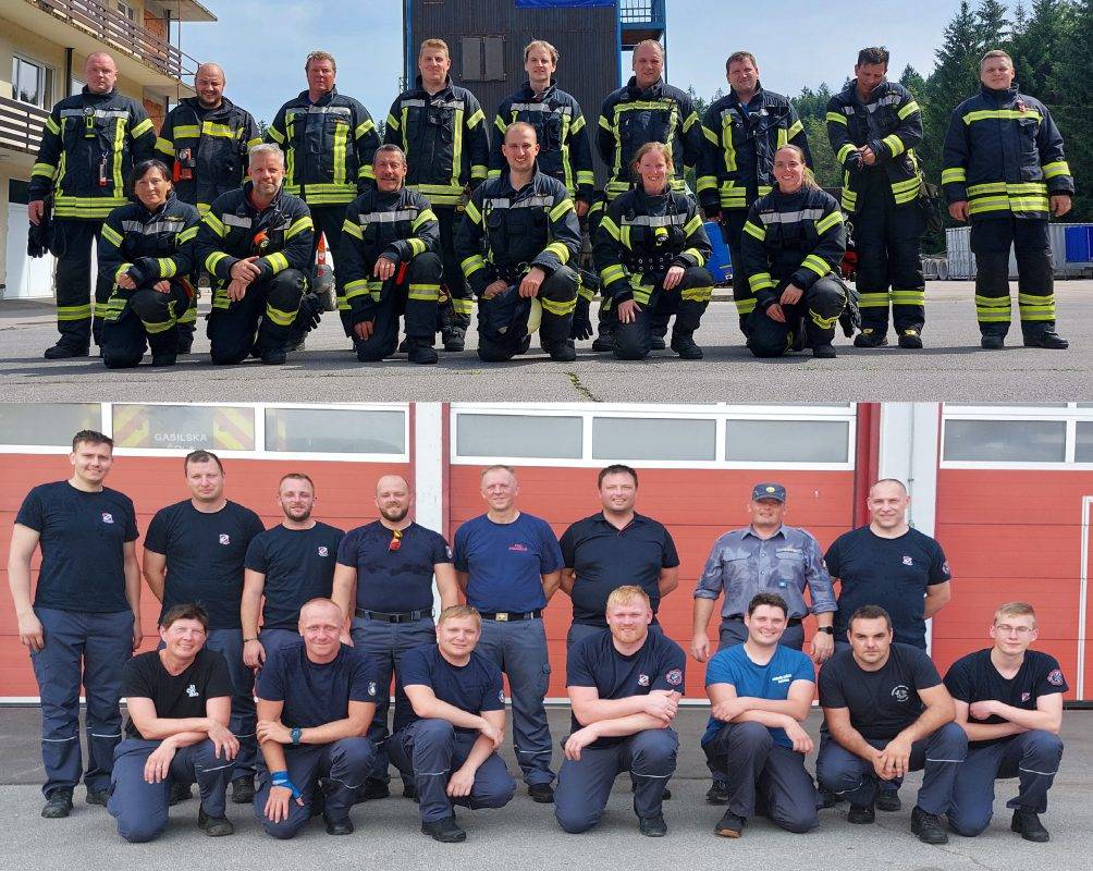Tecaj Gasilski Castnik Ribnica 2024 Slika IG skupinska
