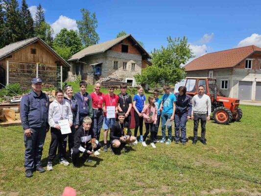 Rezultati gasilske orientacije 2025 6 Gasilska orientacija GZ Rinica 2025 Mladinci