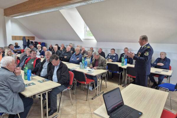 Srecanje gasilskih veteranov bivsih funkcionarjev v Jurjevici 2025 GZ Ribnica 2