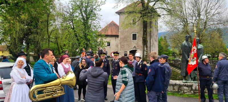 Dogodki ob letu gasilcev občine Ribnica 3 Snemanje filma Dan gasilcev 1