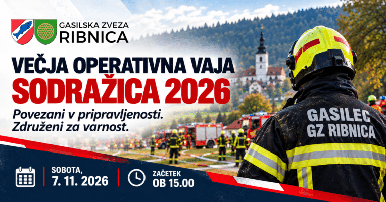 Vecja operativna vaja Sodrazica 2026 GZ Ribnica 3